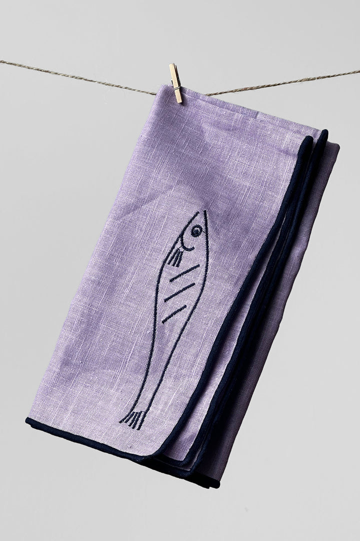 Stoffservietten "Fisch" (2er-Set)