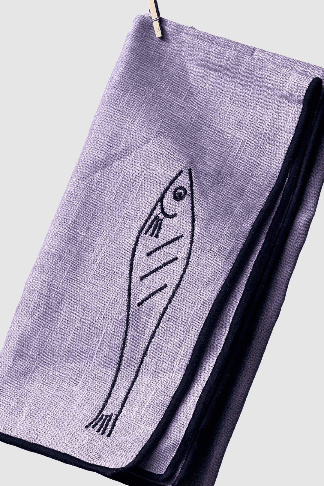 Stoffservietten "Fisch" (2er-Set)