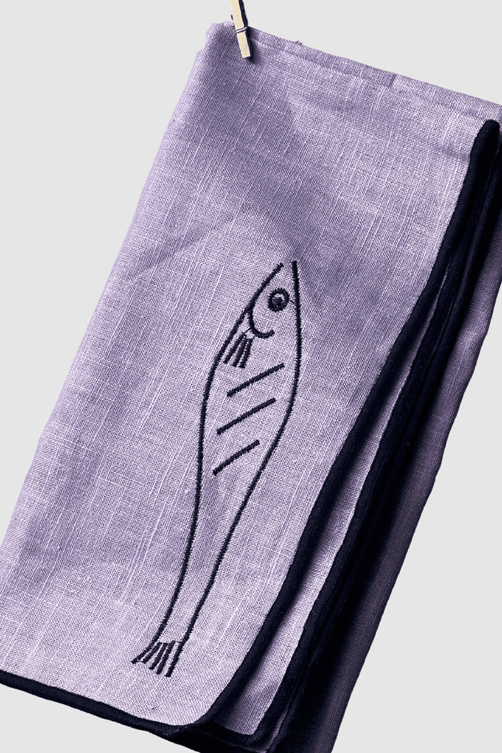 Stoffservietten "Fisch" (2er-Set)