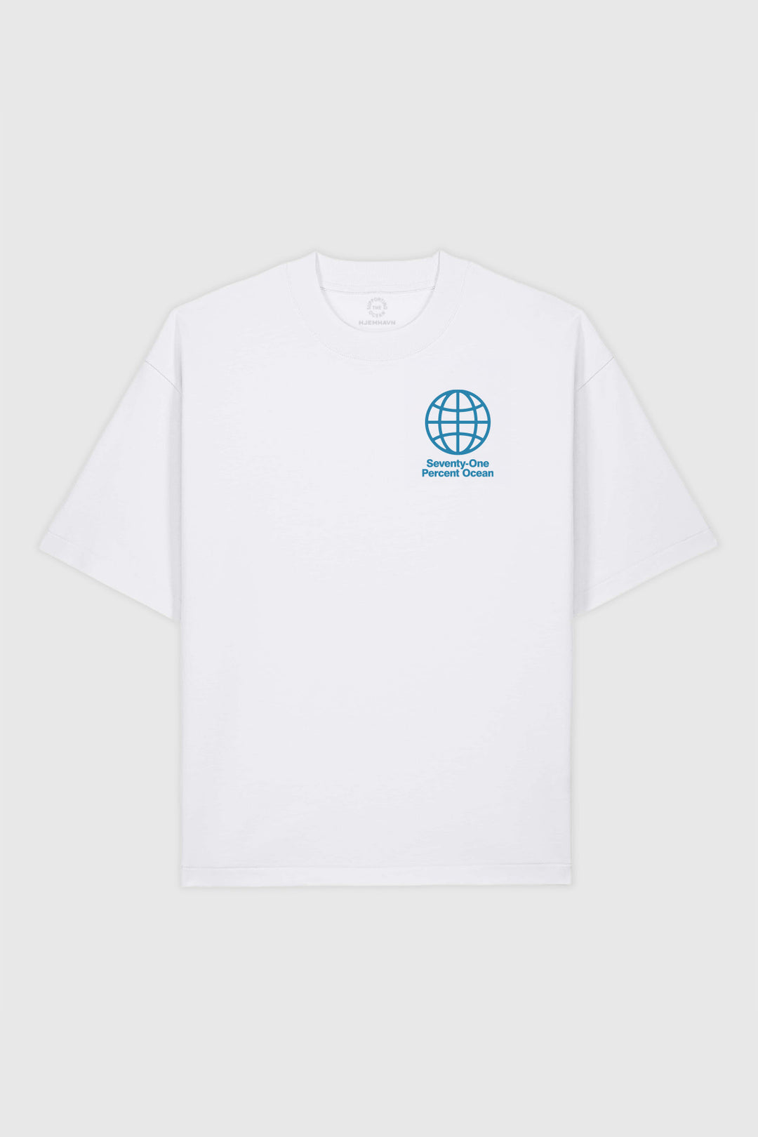 Boxy Tee "Seventy-One" - White