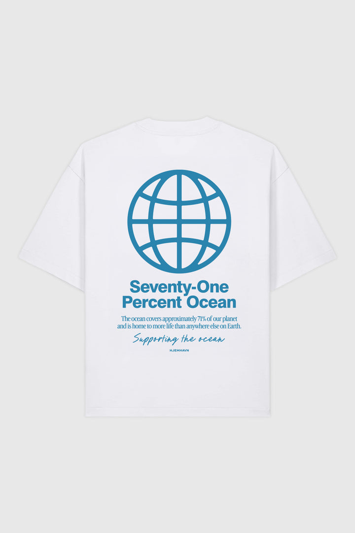 Boxy Tee "Seventy-One" - White