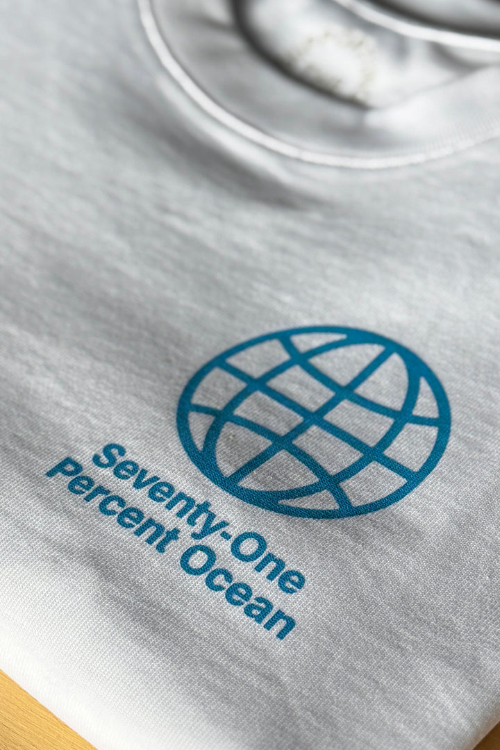 Boxy Tee "Seventy-One" - White