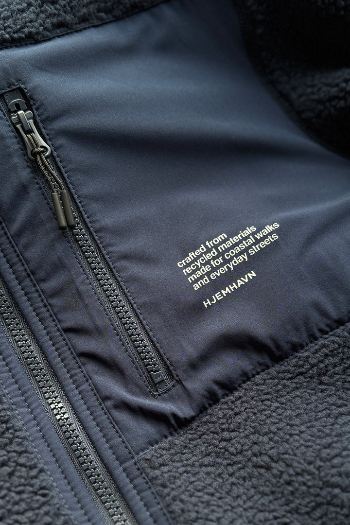 Sherpa Jacket - Navy