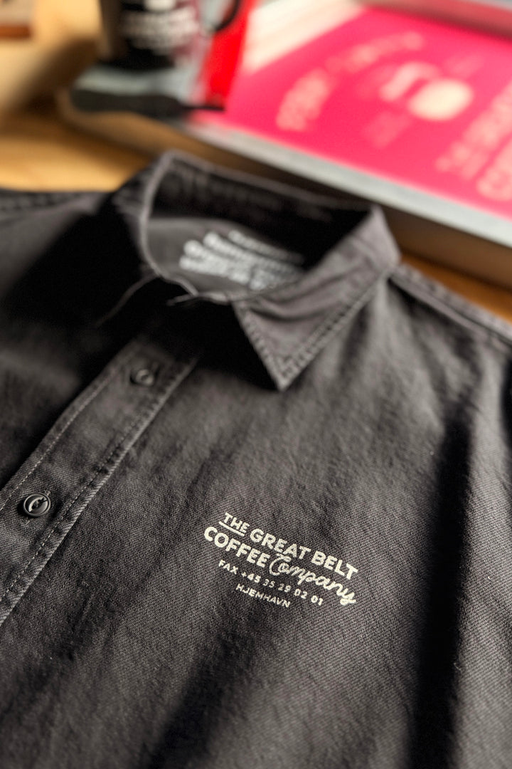 Cotton Twill Shirt  "Ferry Coffee"