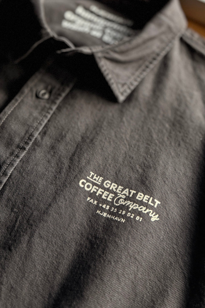 Cotton Twill Shirt  "Ferry Coffee"
