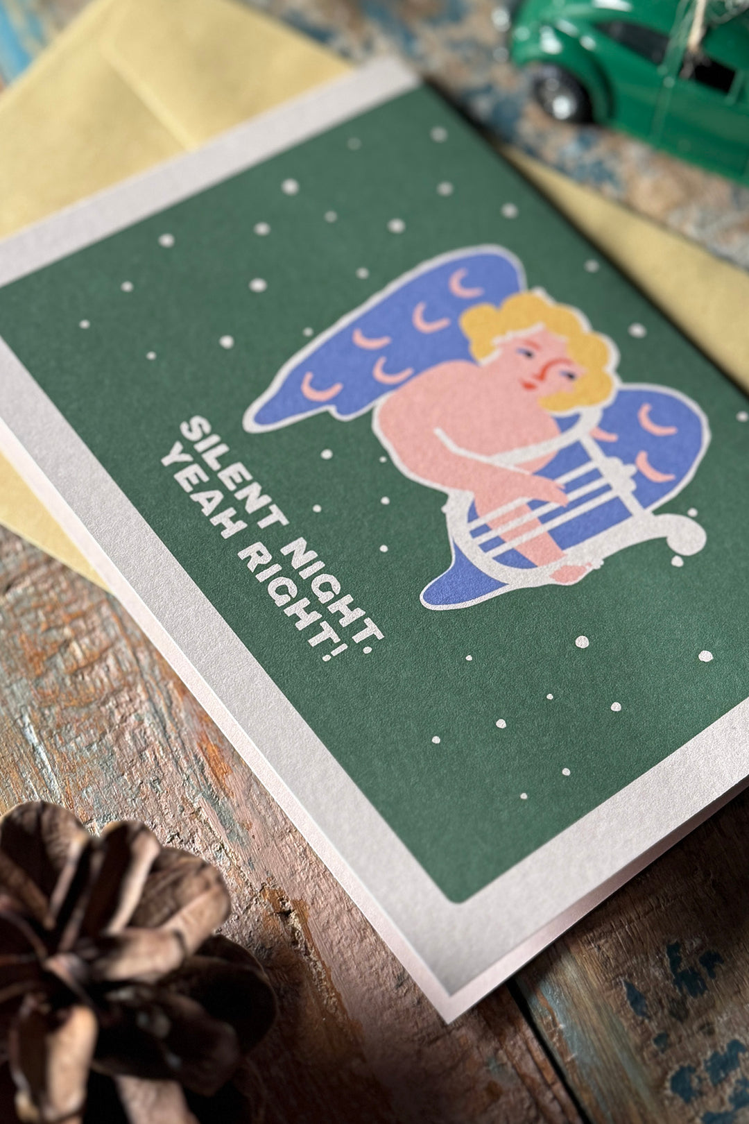 Weihnachtskarte (5er-Pack) "Harbor Angels"