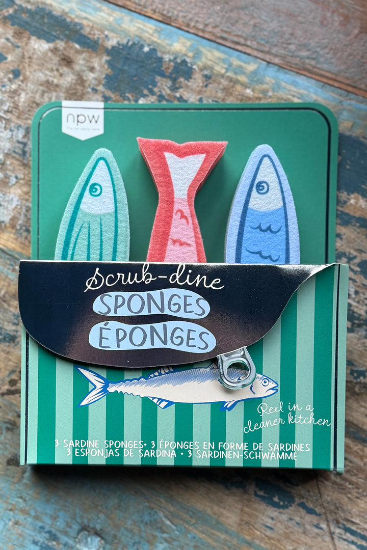 Sardinen Spülschwämme