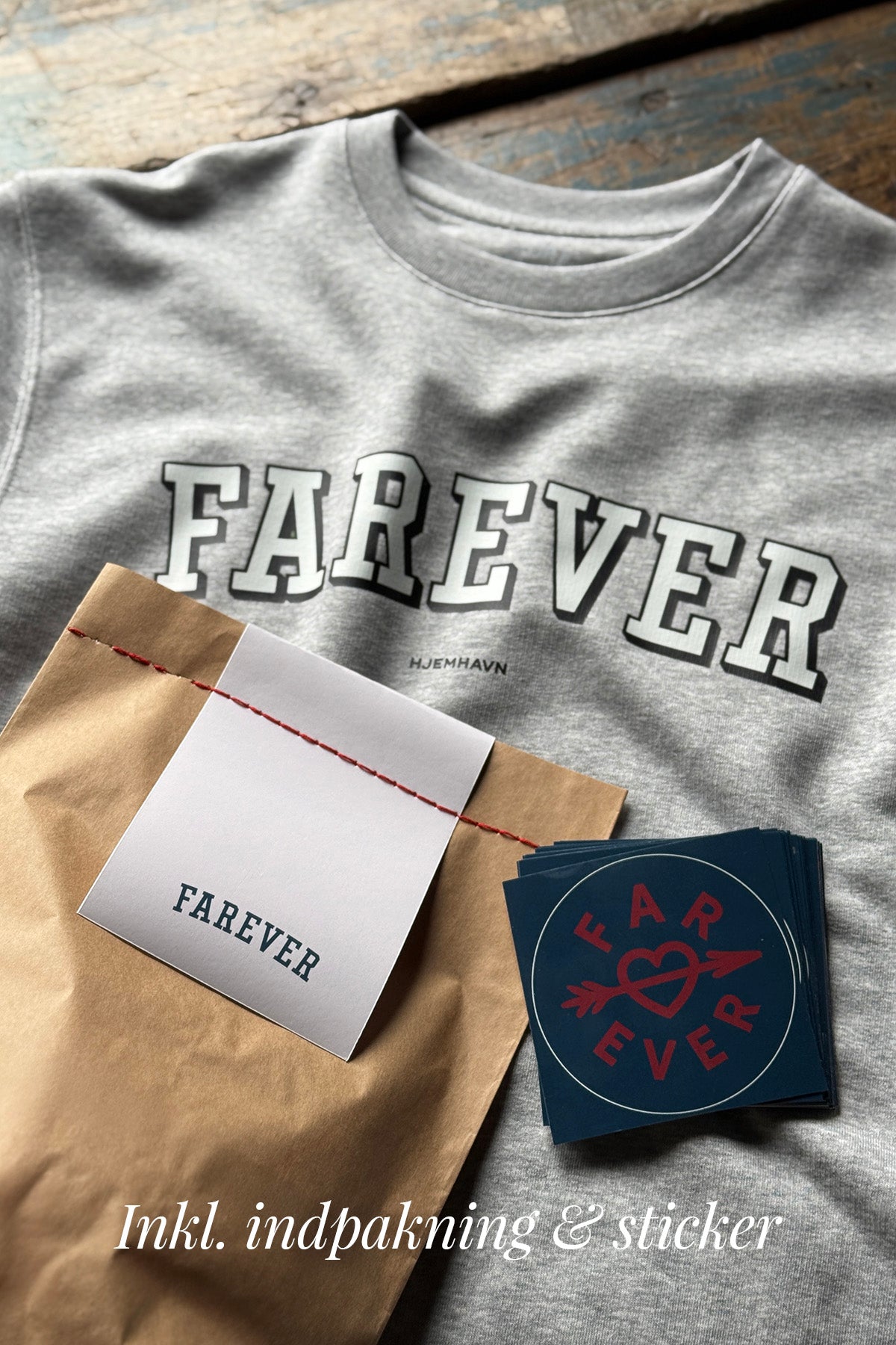 Sweat "Farever" No.2 inkl. gaveindpakning