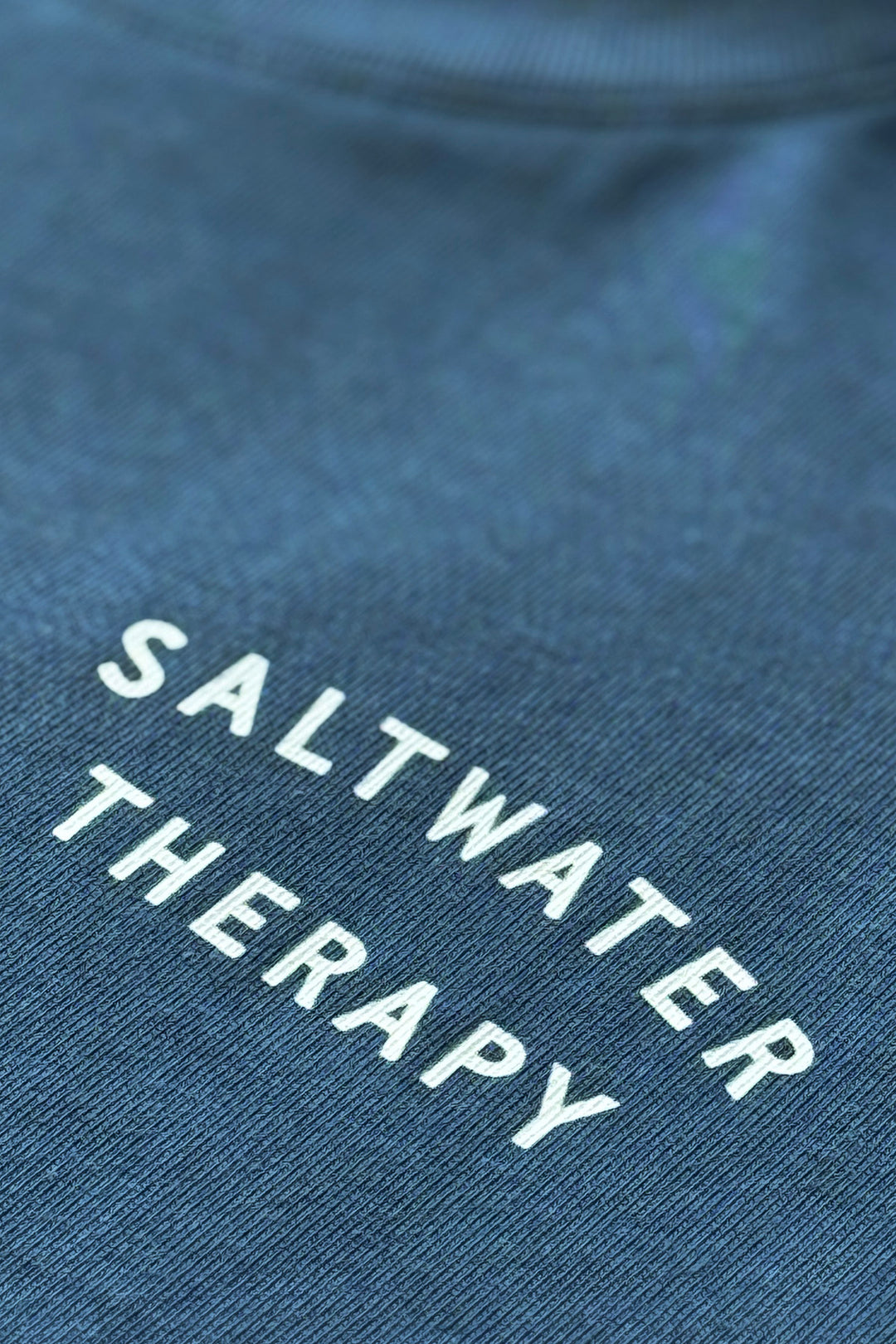 Heavy Weight Boxy Tee "Saltwater Therapy"