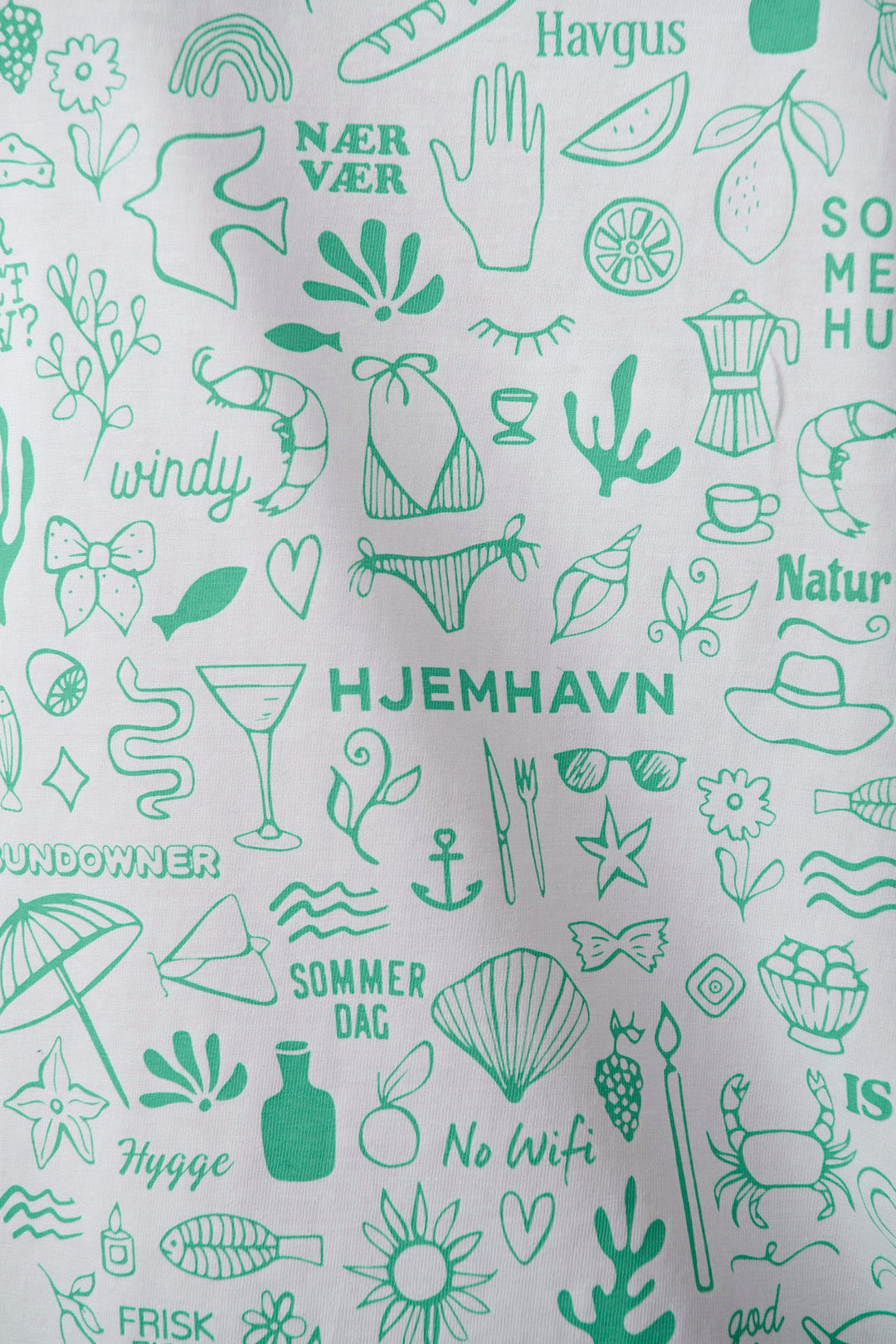 T-Shirt "Sommertag" (in DK)