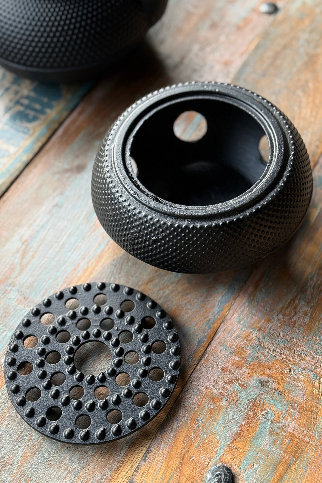 Tekande i støbejern inkl. varmer