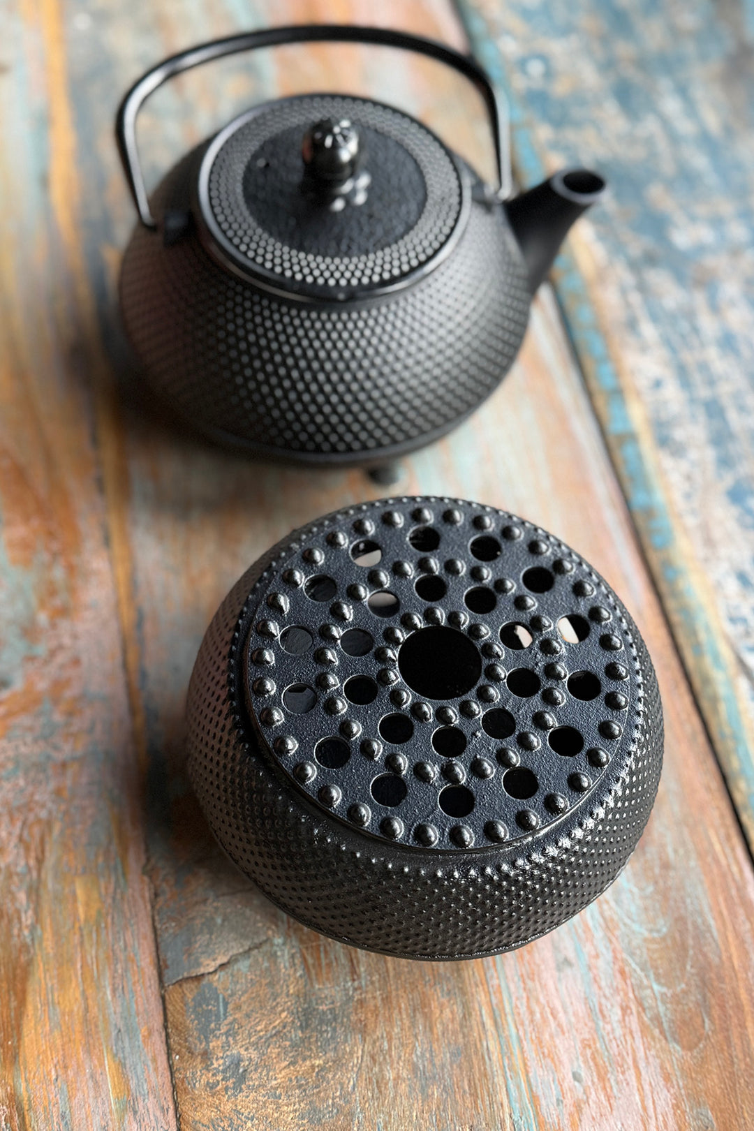 Tekande i støbejern inkl. varmer