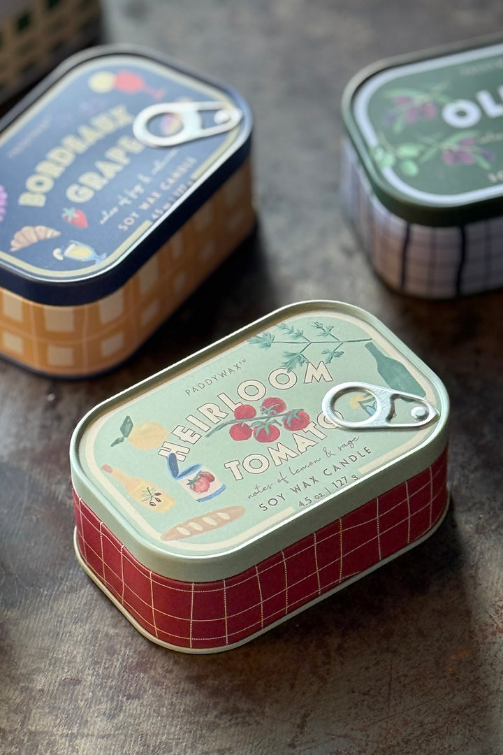 Bistrokerze aus der Dose „Heirloom Tomato“