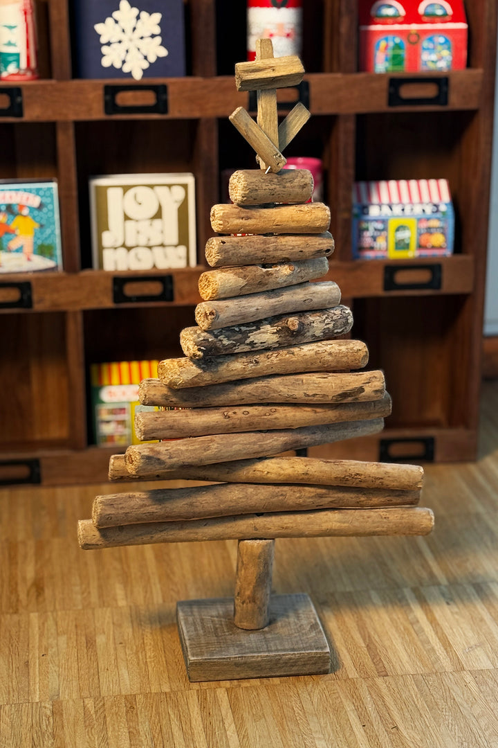 Treibholz-Weihnachtsbaum – 50 cm