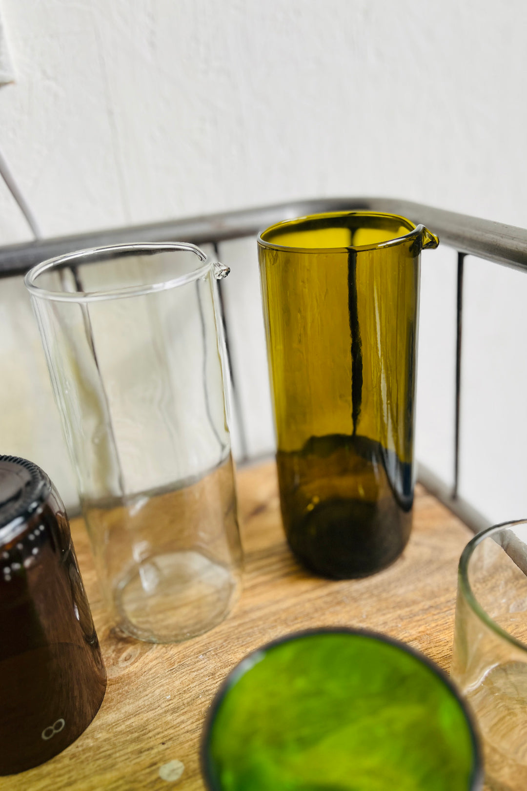 Kande fra vinflasker - Upcycling