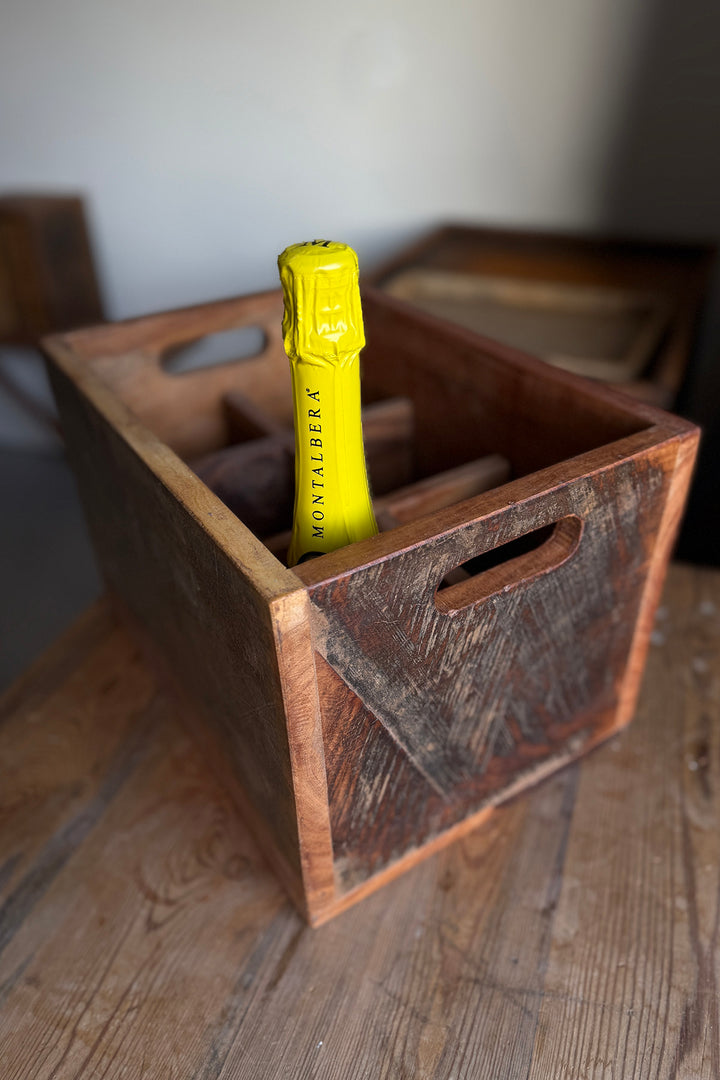 Weinkiste - Recyclingholz