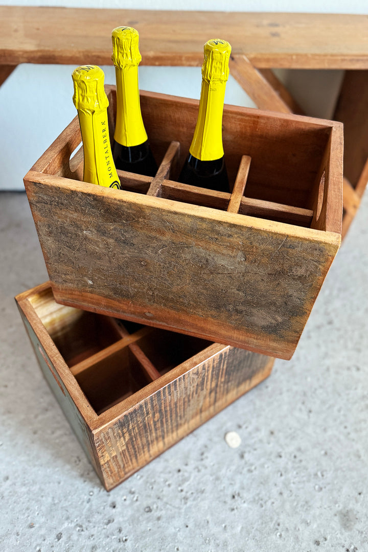 Weinkiste - Recyclingholz