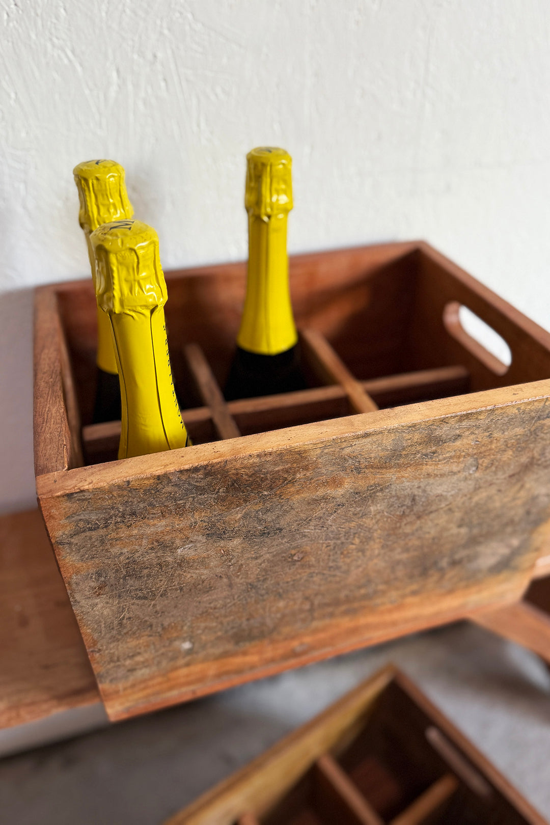 Weinkiste - Recyclingholz