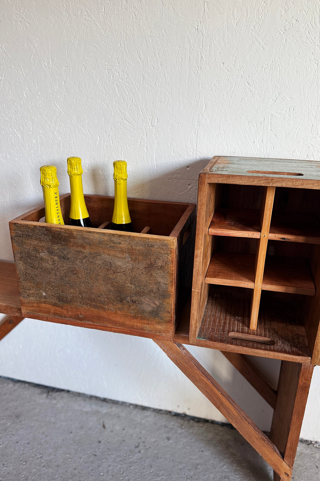 Weinkiste - Recyclingholz