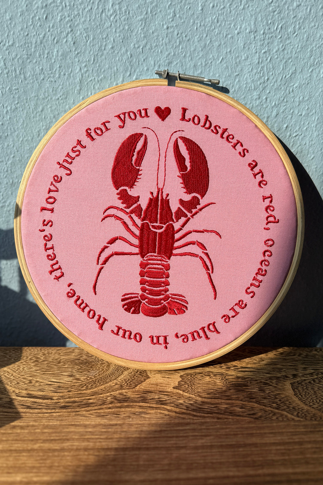 Wall Art - Stickerei