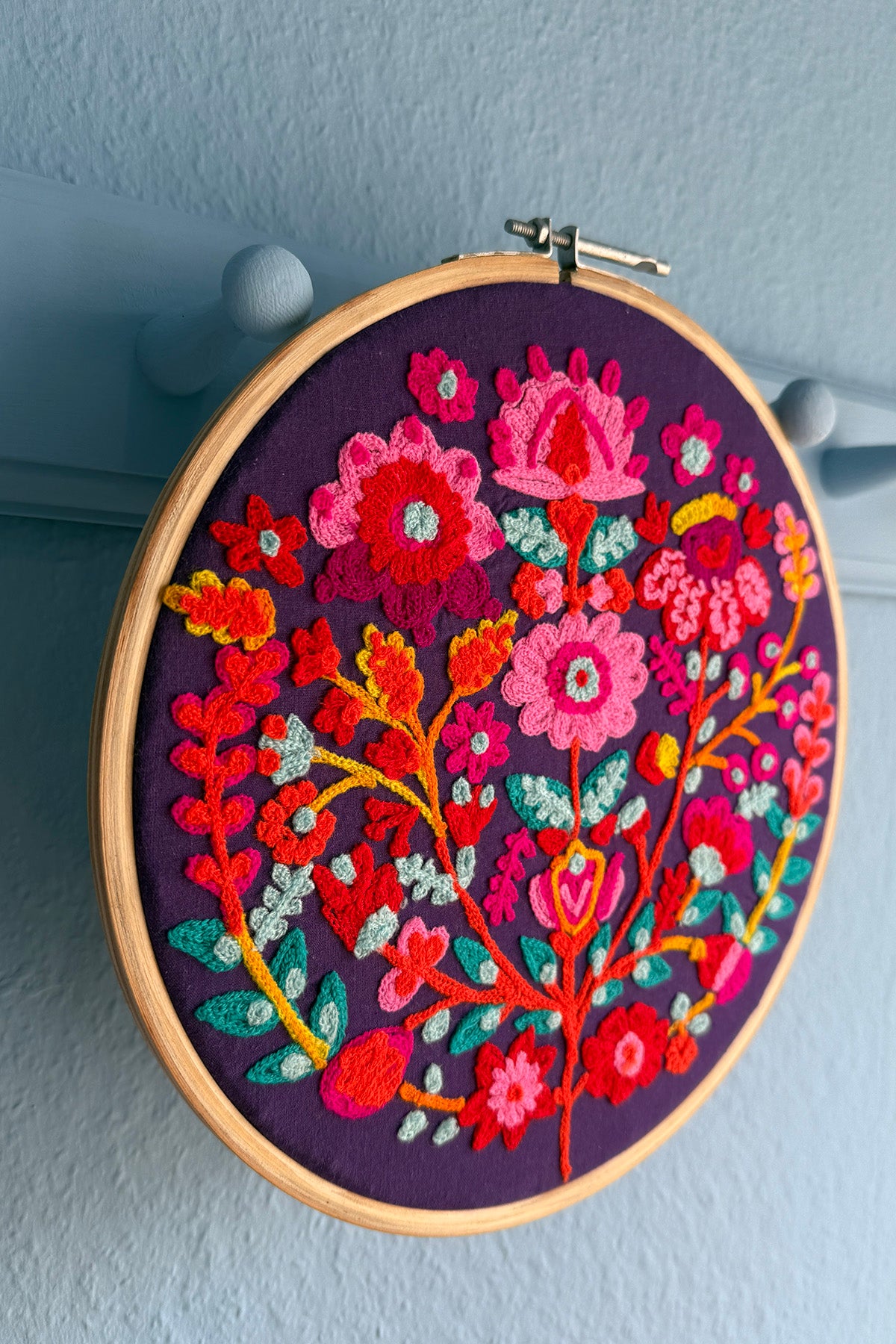 Wall Art - Stickerei
