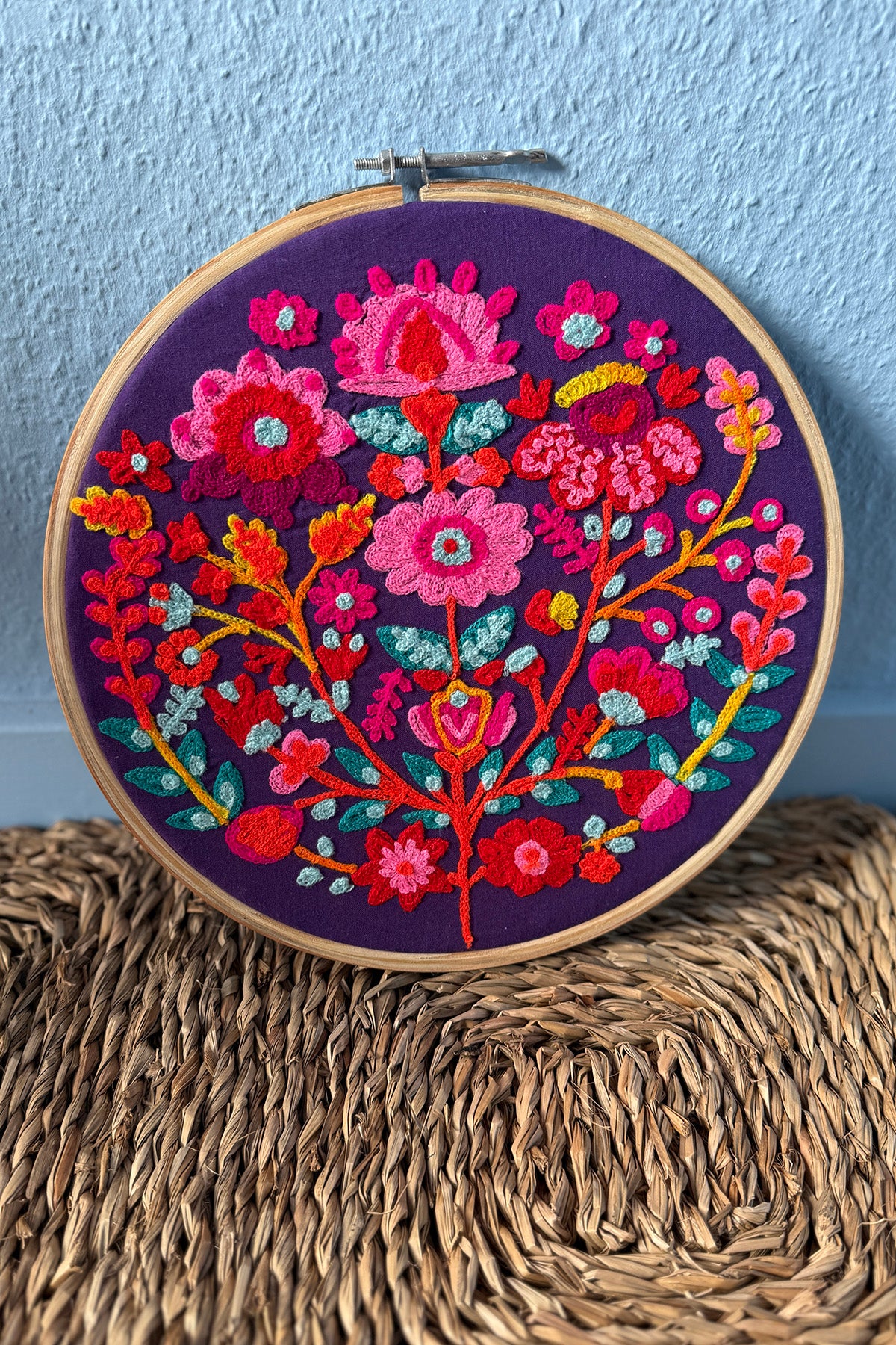 Wall Art - Stickerei