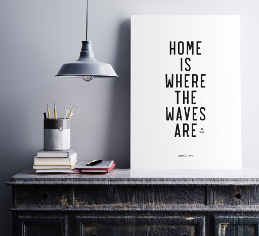 Home is Where the Waves are - Hjemhavn Citater 