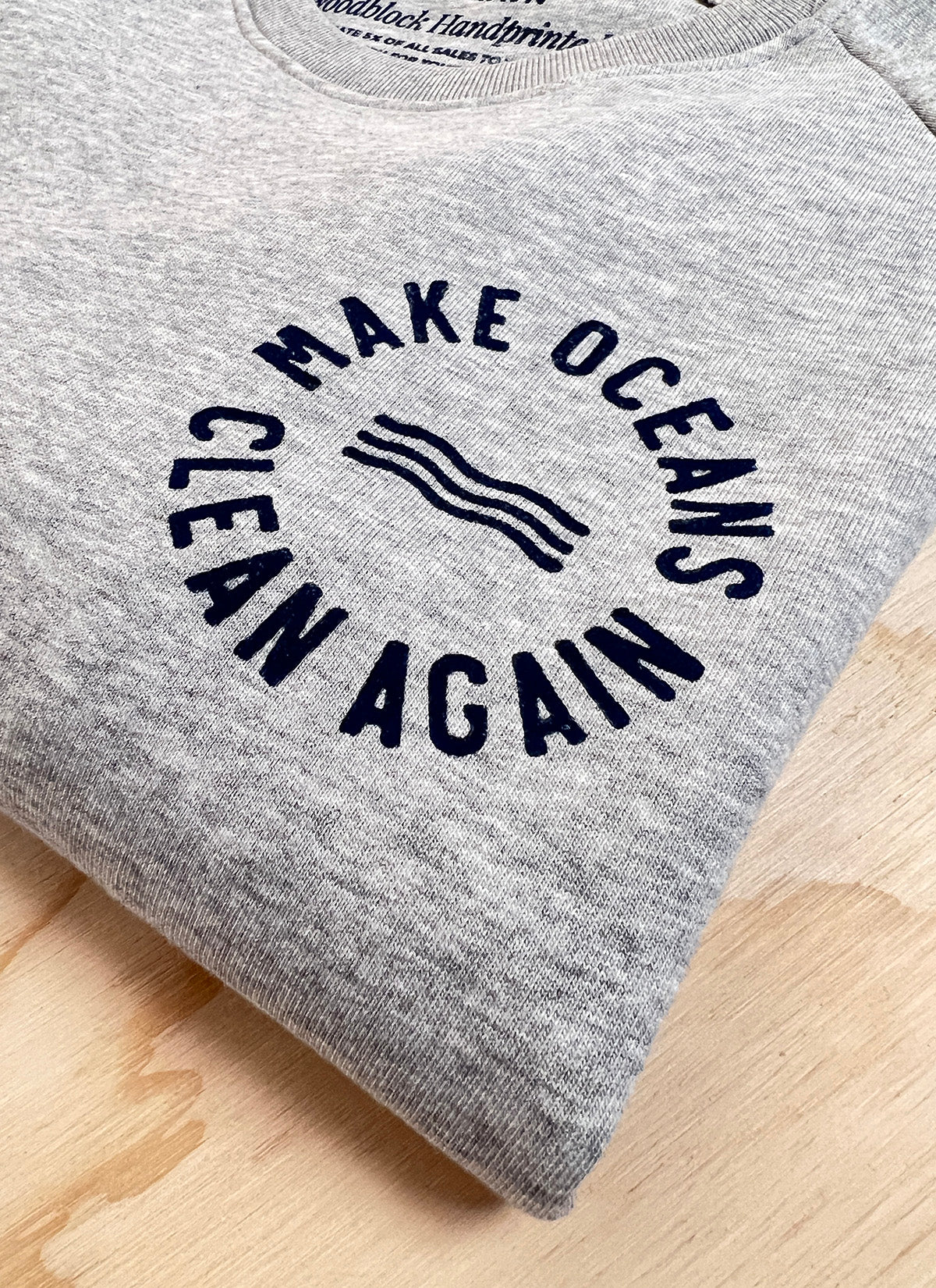 Sweat "Make Oceans Clean Again"