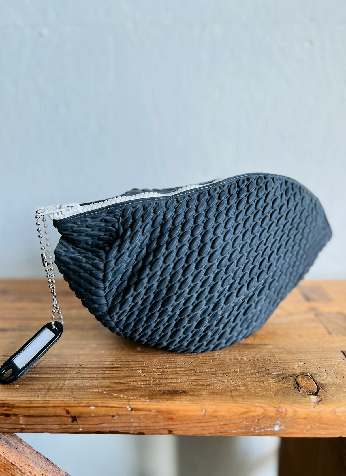 Kosmetiktasche aus Badekappe