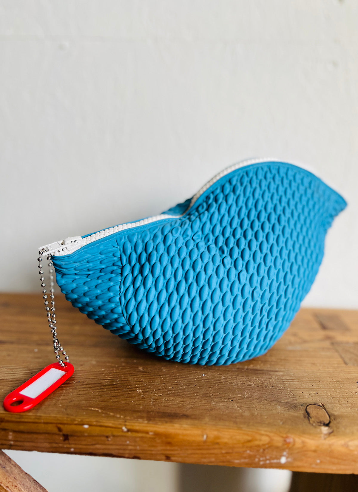Kosmetiktasche aus Badekappe