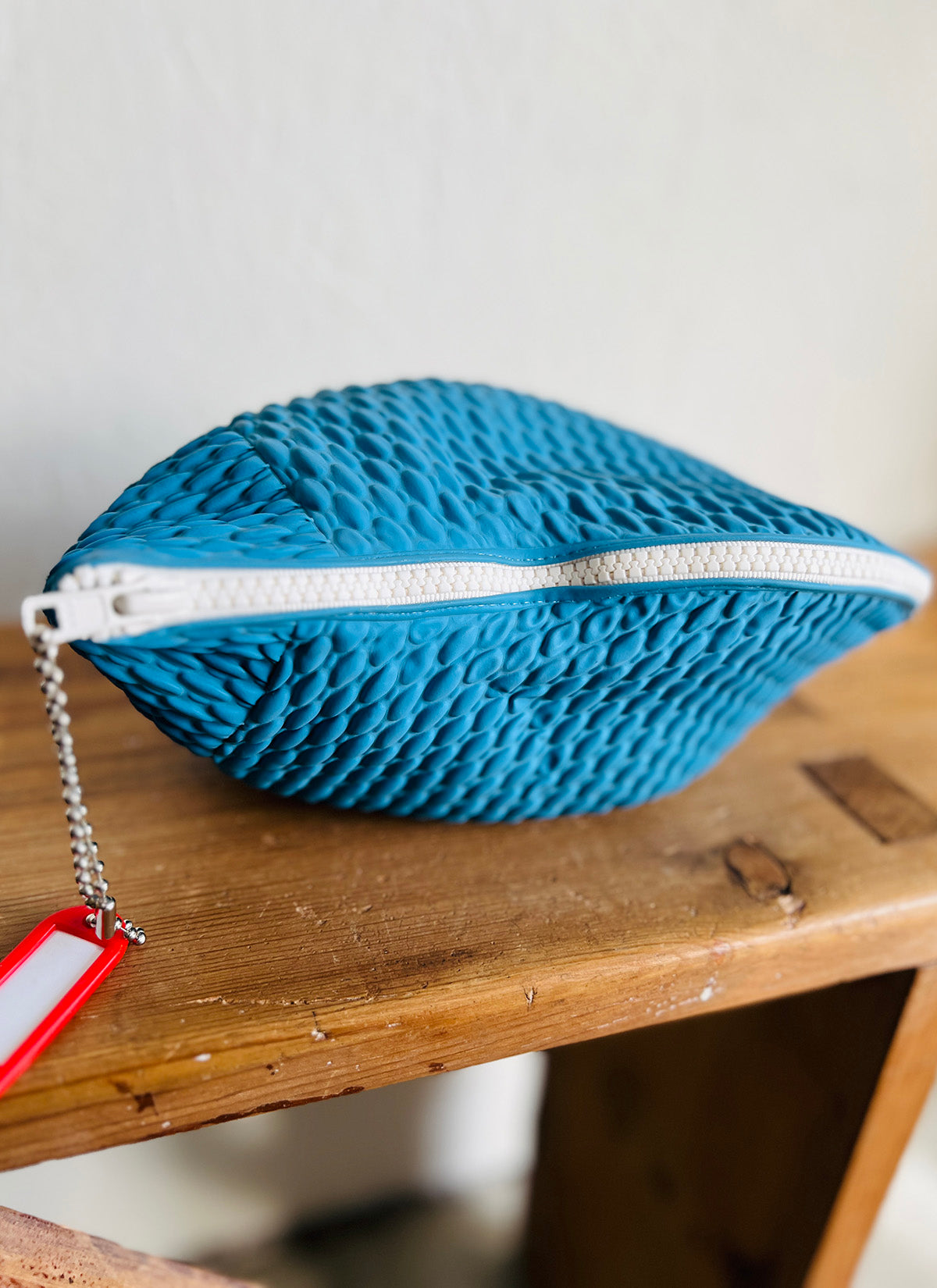 Kosmetiktasche aus Badekappe