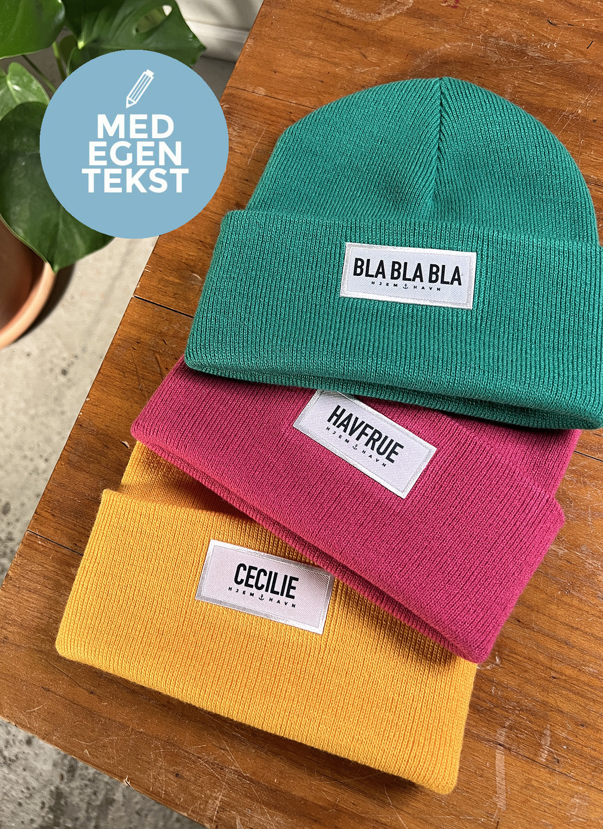 Beanie mit Wunschname