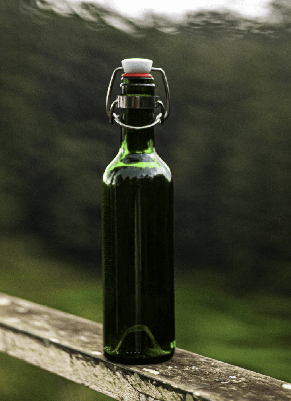 Drikkeflaske fra vinflasker - Upcycling
