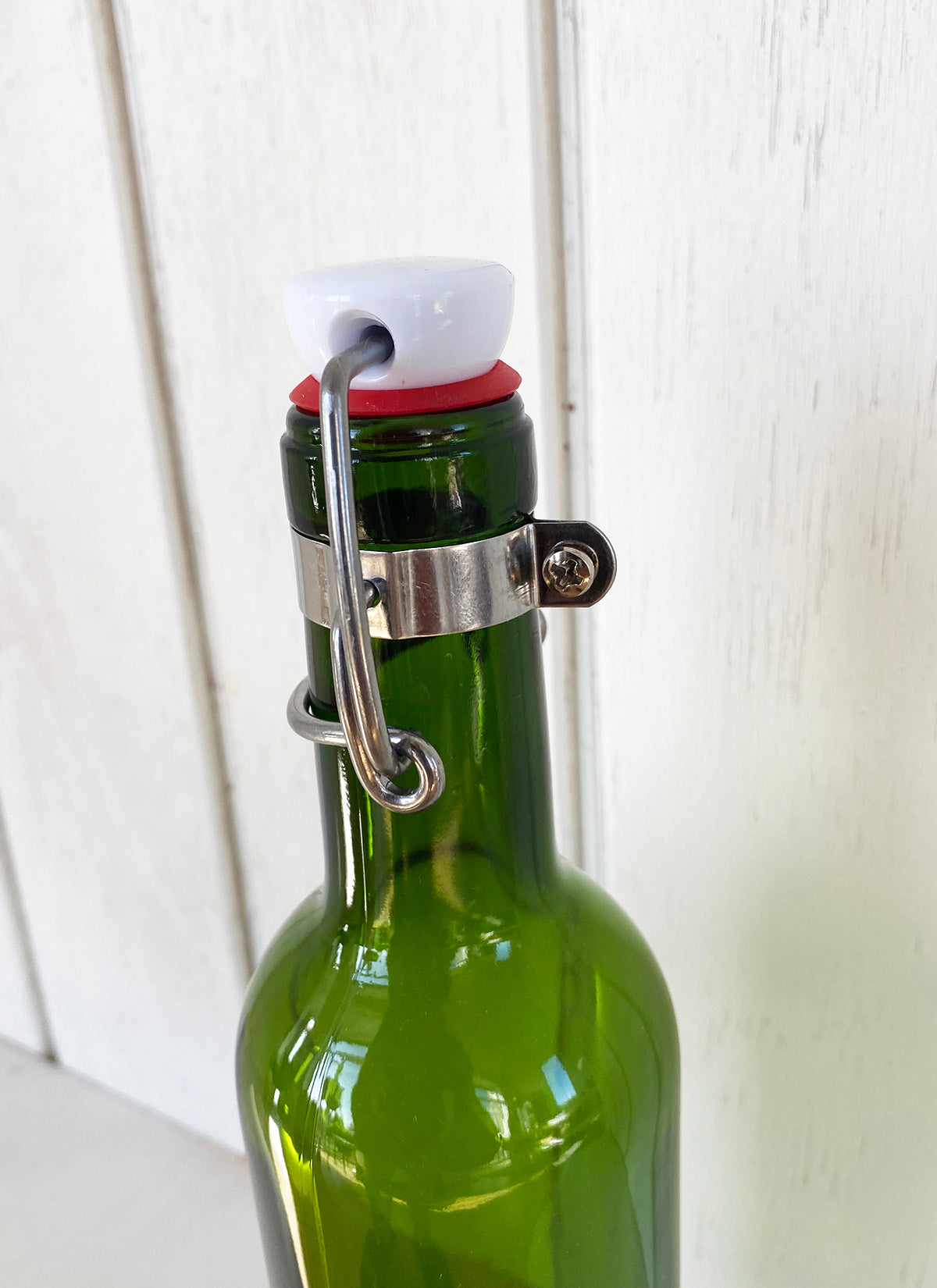 Drikkeflaske fra vinflasker - Upcycling