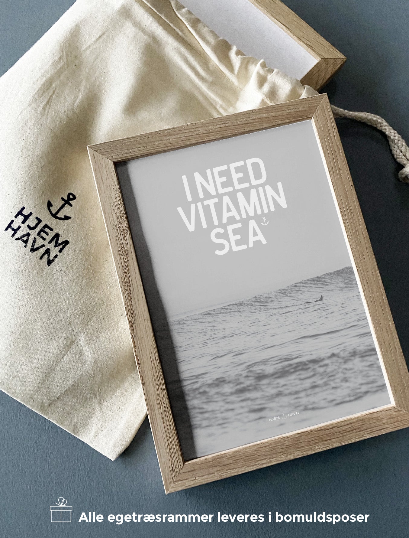 I Need Vitamin Sea No.2 - Hjemhavn Citater 