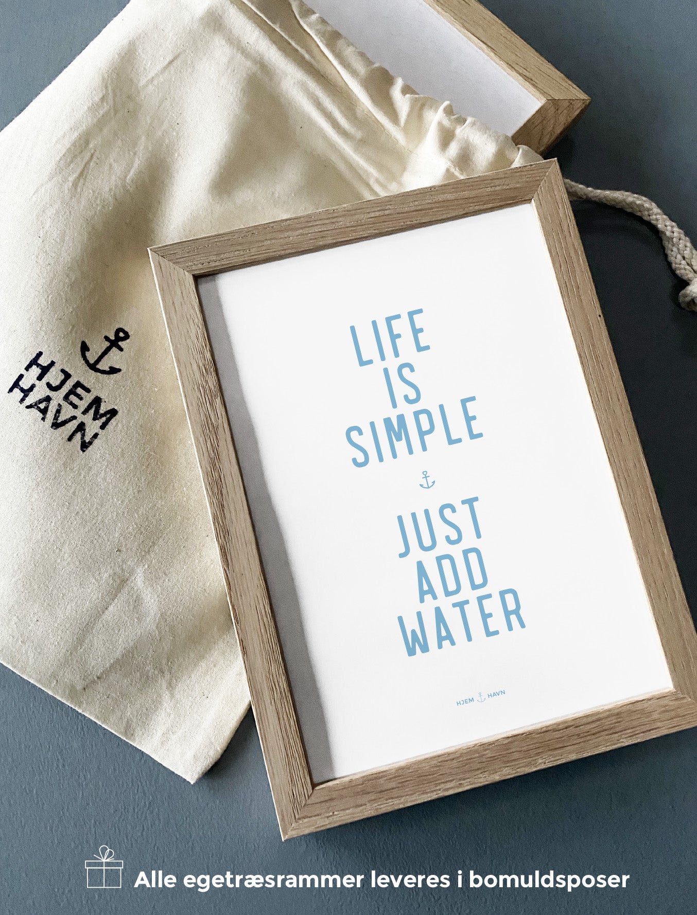 Life is Simple... - Hjemhavn Citater 
