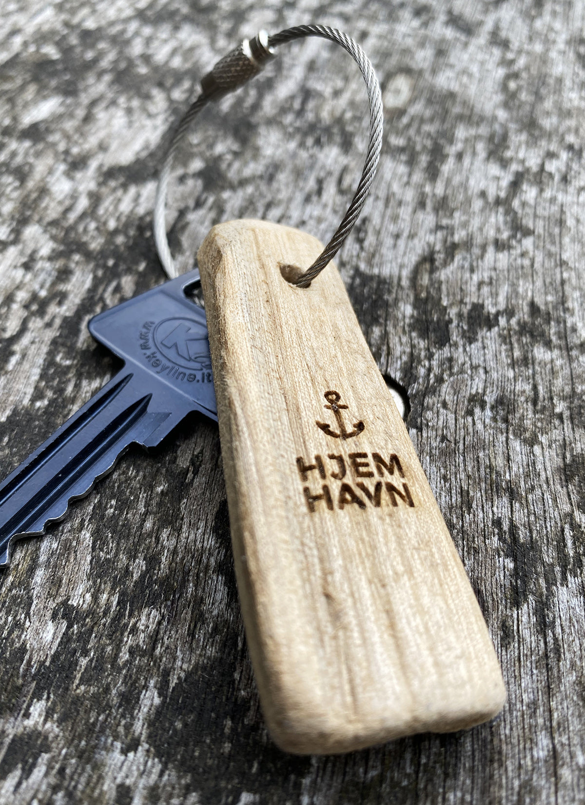 Keyring - Drivtømmer - Hjemhavn Keyring 