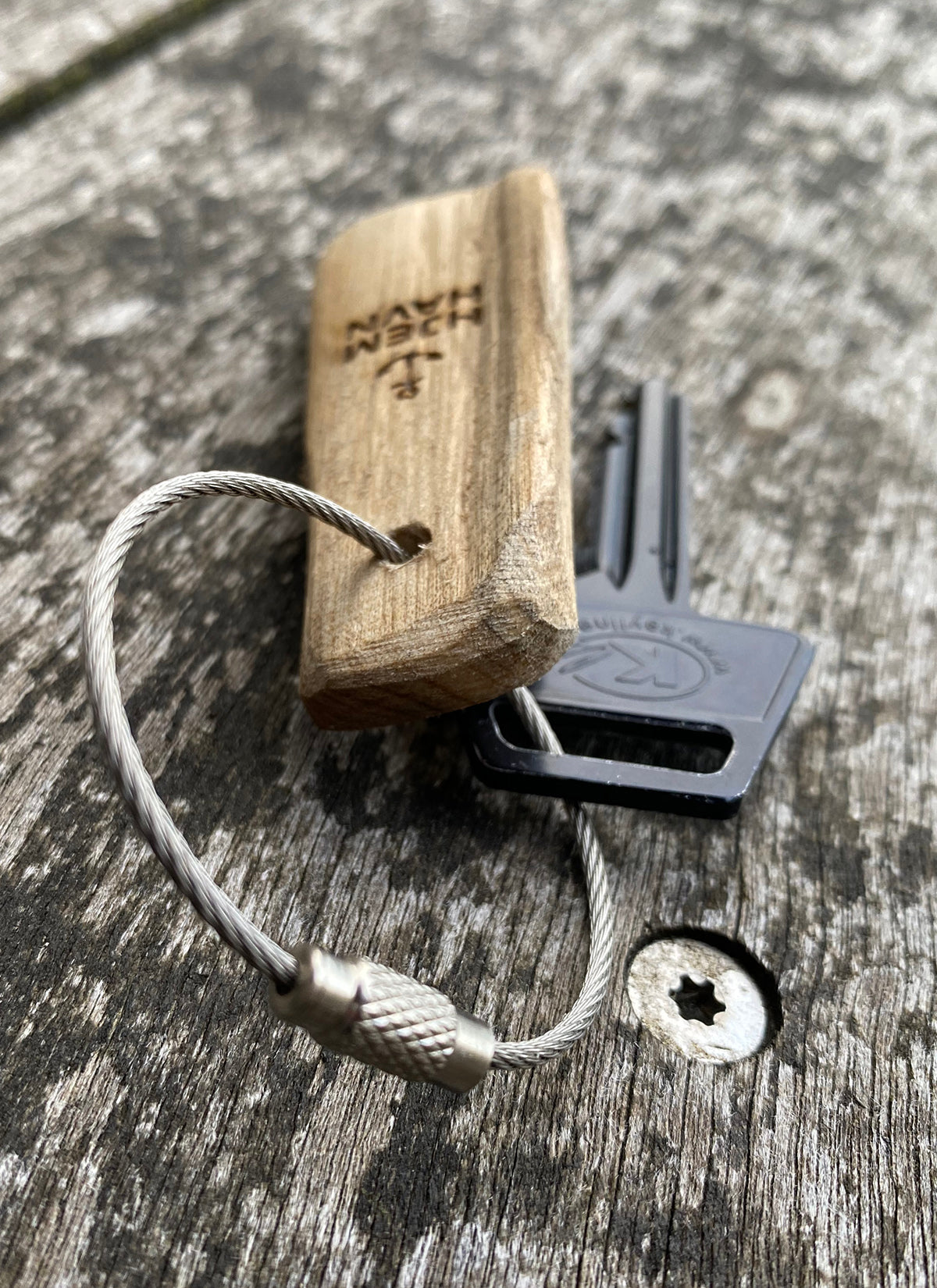 Keyring - Drivtømmer - Hjemhavn Keyring 