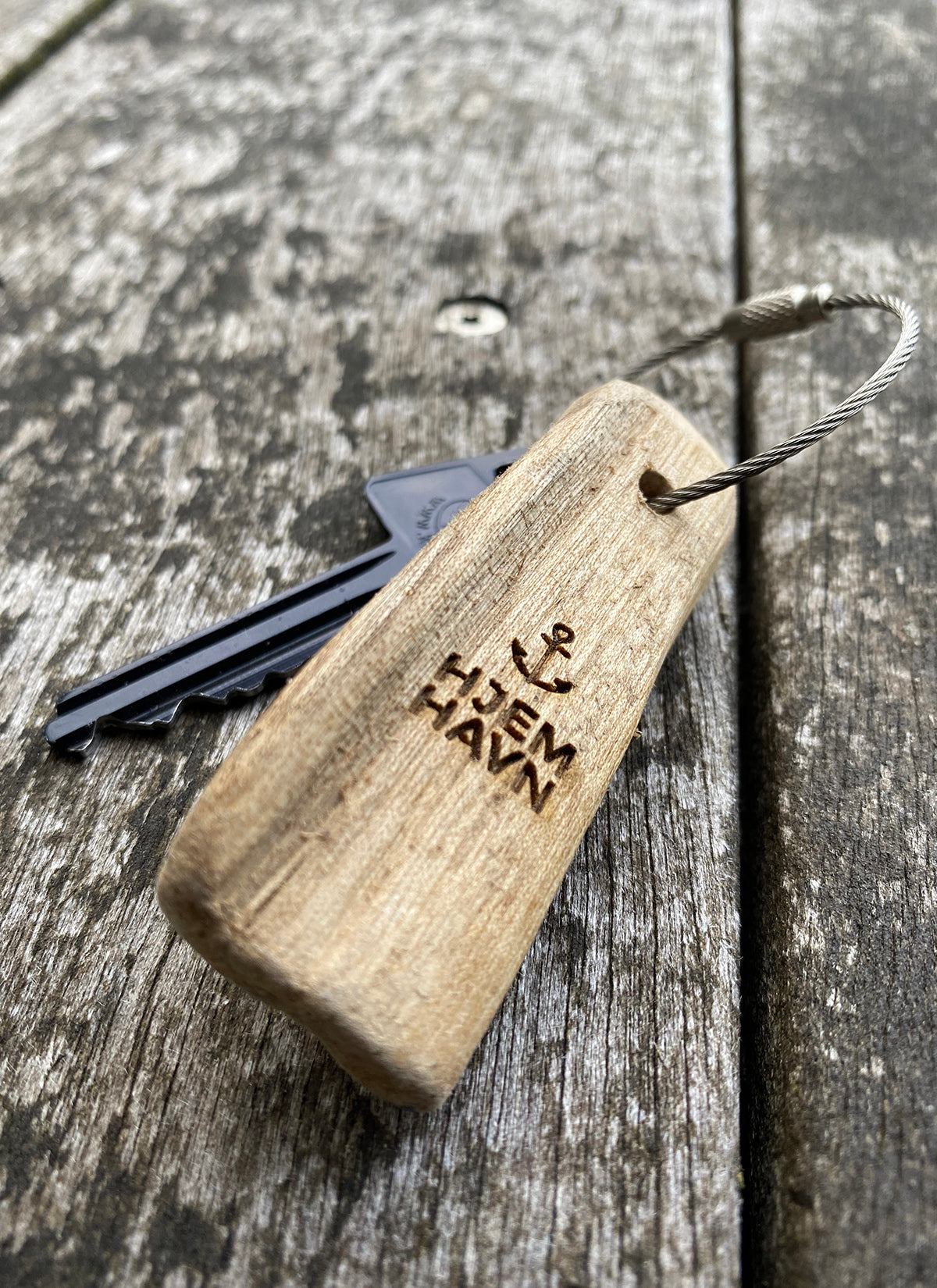 Keyring - Drivtømmer - Hjemhavn Keyring 