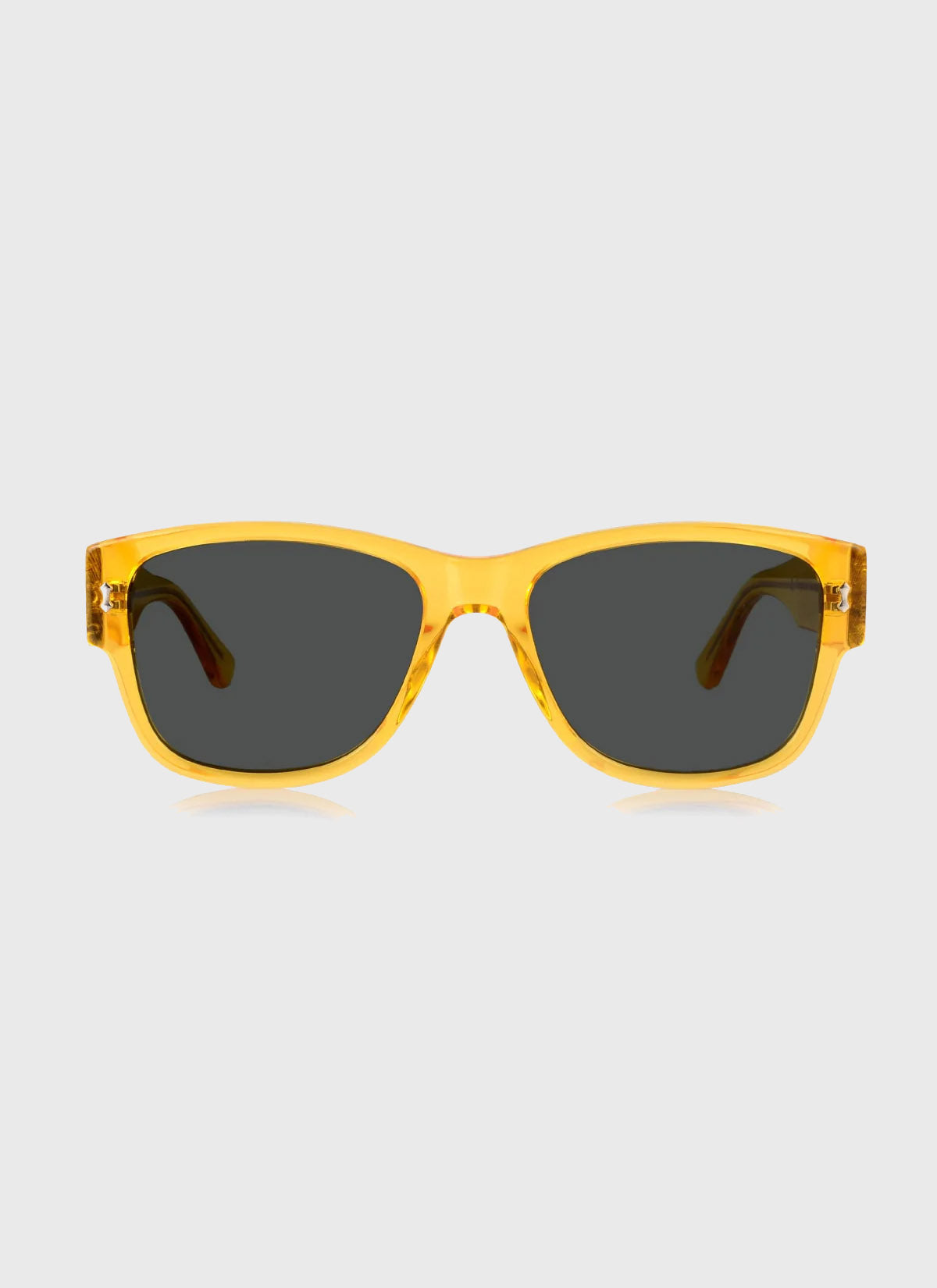 Sonnenbrille - Flash - Amber Transparent/Green