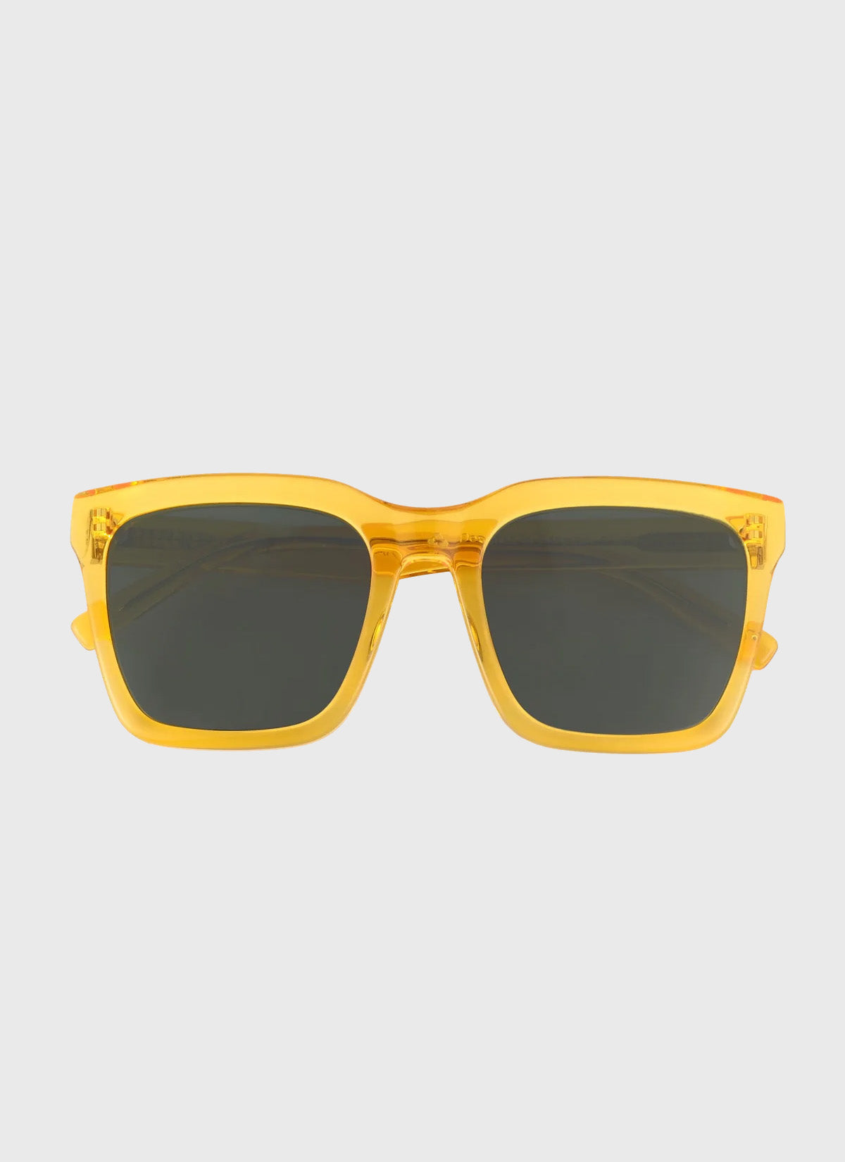 Sonnenbrille - Isabel - Amber Transparent/Green
