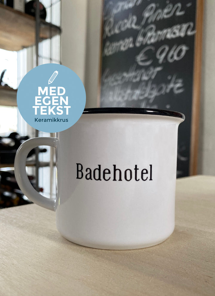 Keramik-Becher mit Wunschname