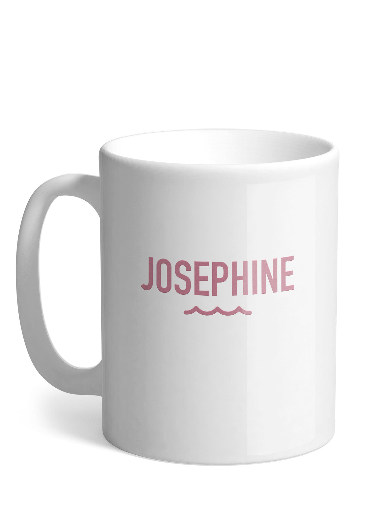 Keramik-Tasse mit Wunschname (Wave Edition)