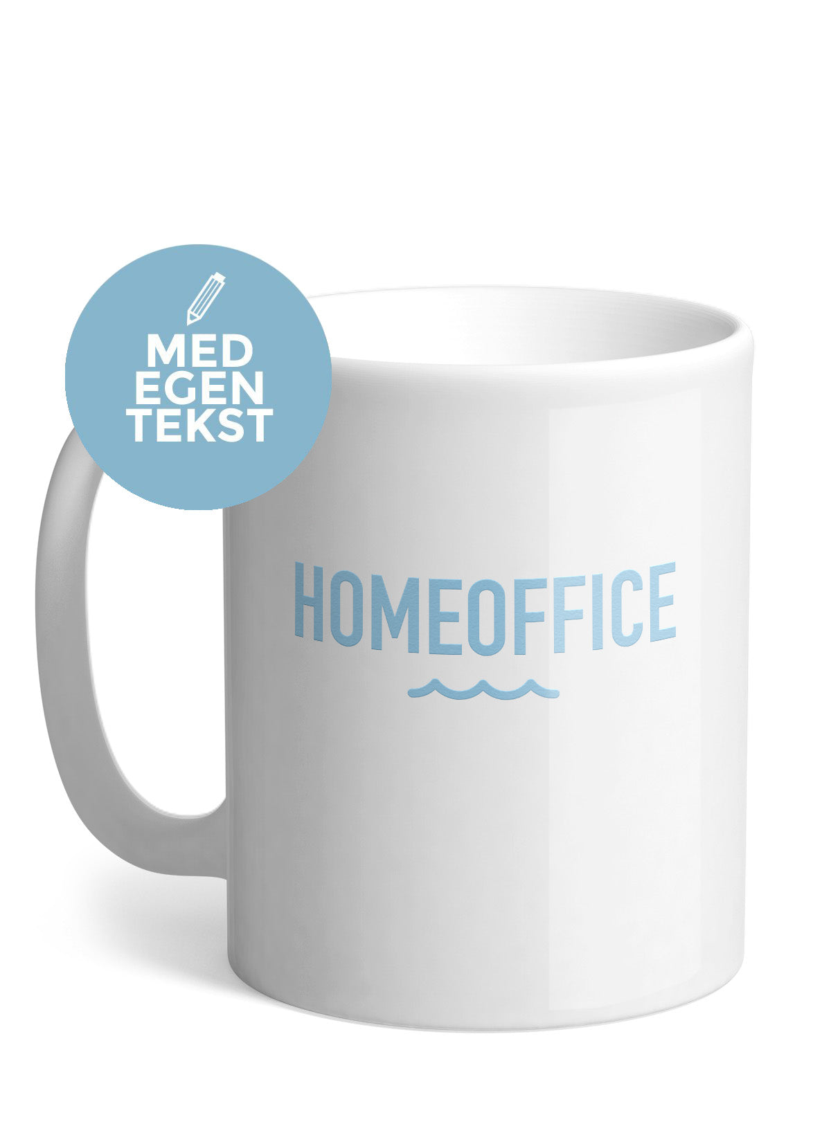 Keramik-Tasse mit Wunschname (Wave Edition)