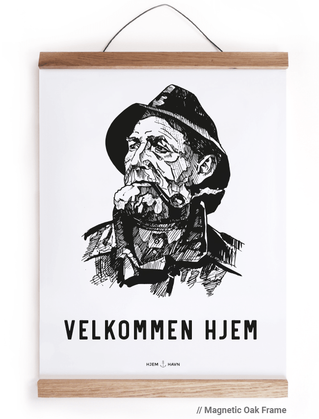 Design din egen Chefen-plakat - Hjemhavn Custom made 
