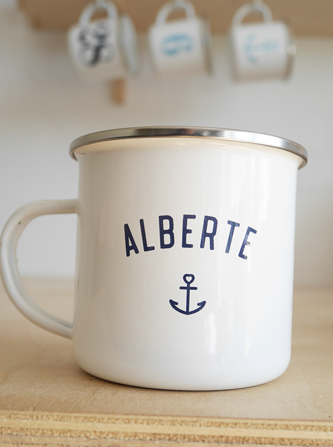 Emaljekrus med navn - Hjemhavn Custom Krus 