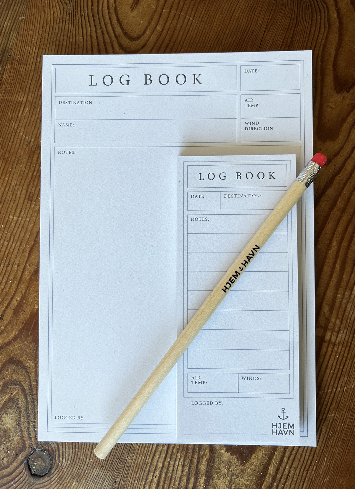 Notizblöcke - Log Book