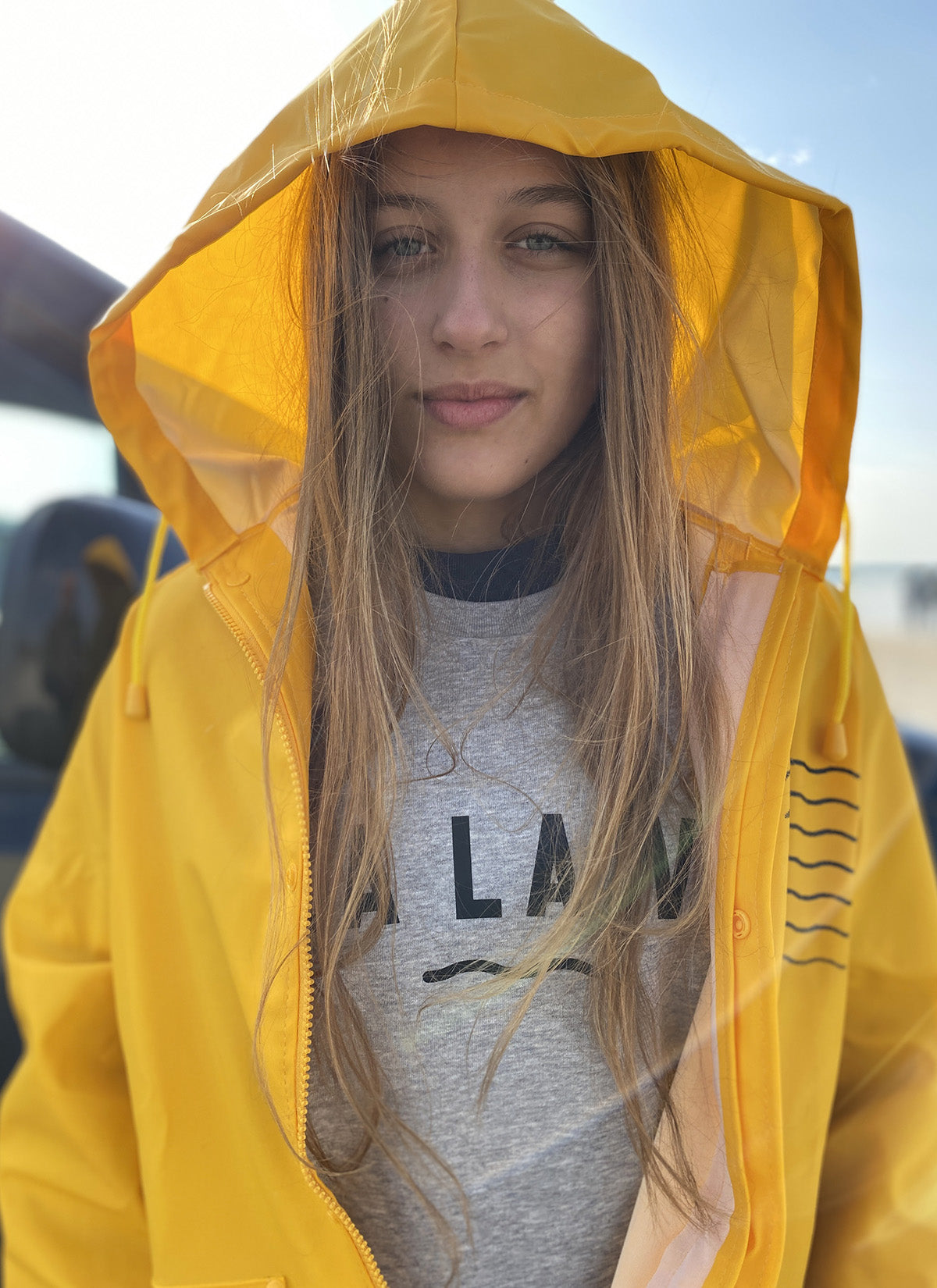 Regenjacke - Gelb
