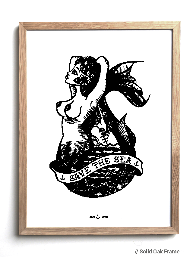 Save the Sea (Plakat) - Hjemhavn Grafiske 