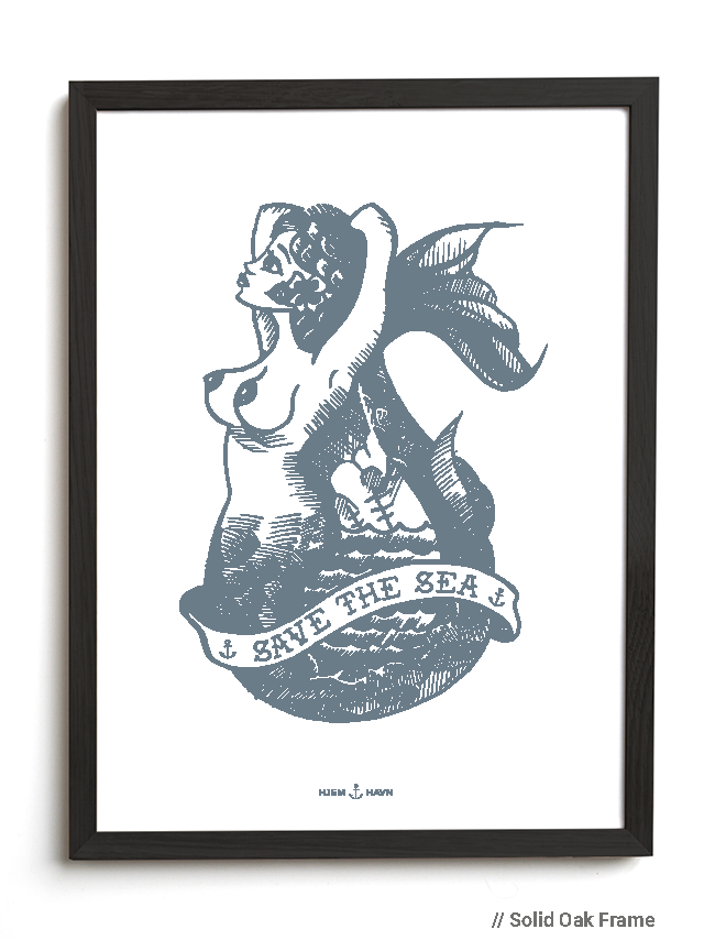 Save the Sea (Plakat) - Hjemhavn Grafiske 